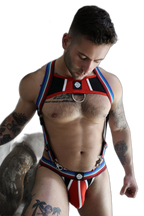 Breedwell Retro Remix Harness Red