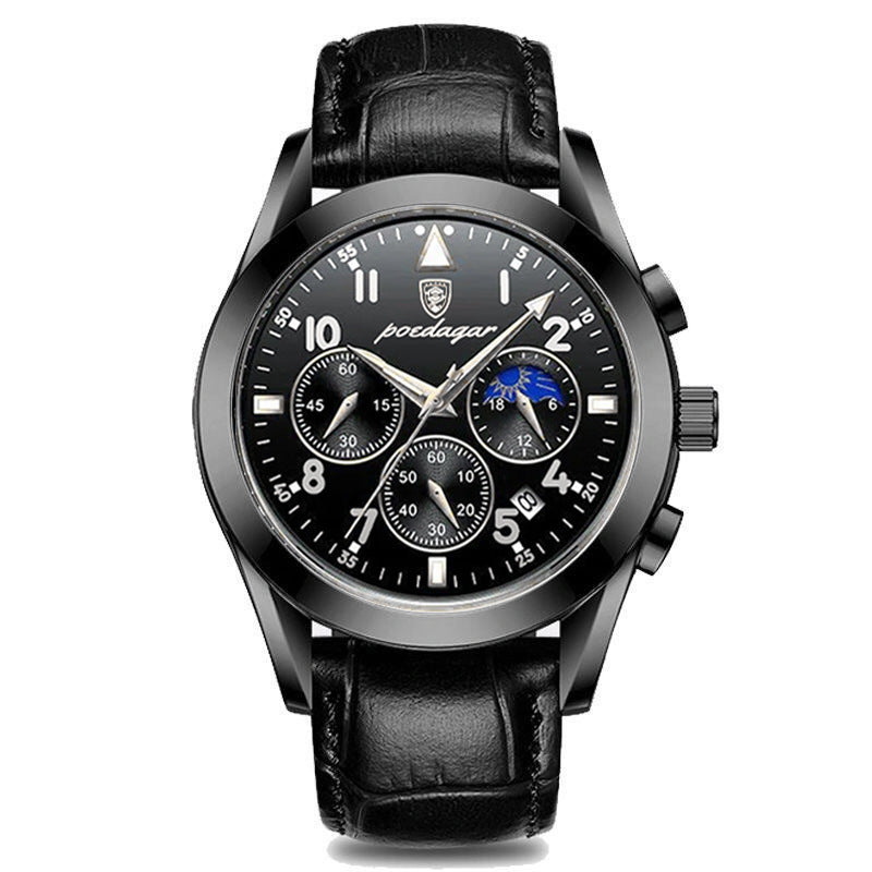 Black Tech Men's Watch Male Student Korean Fashion