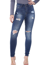 Enzo Womens Skinny Jeans Ladies Slim Fit Stretch New Denim Trouser Pants UK Size