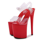 Women's Fashion Casual Walking High Heel Sandals