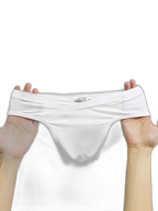 2 Pack Men's Ultra-Soft Modal Breathable Mesh Ice Silk Briefs