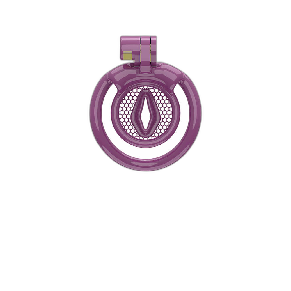 Fortis - Inverted Chastity Cage With Five Rings