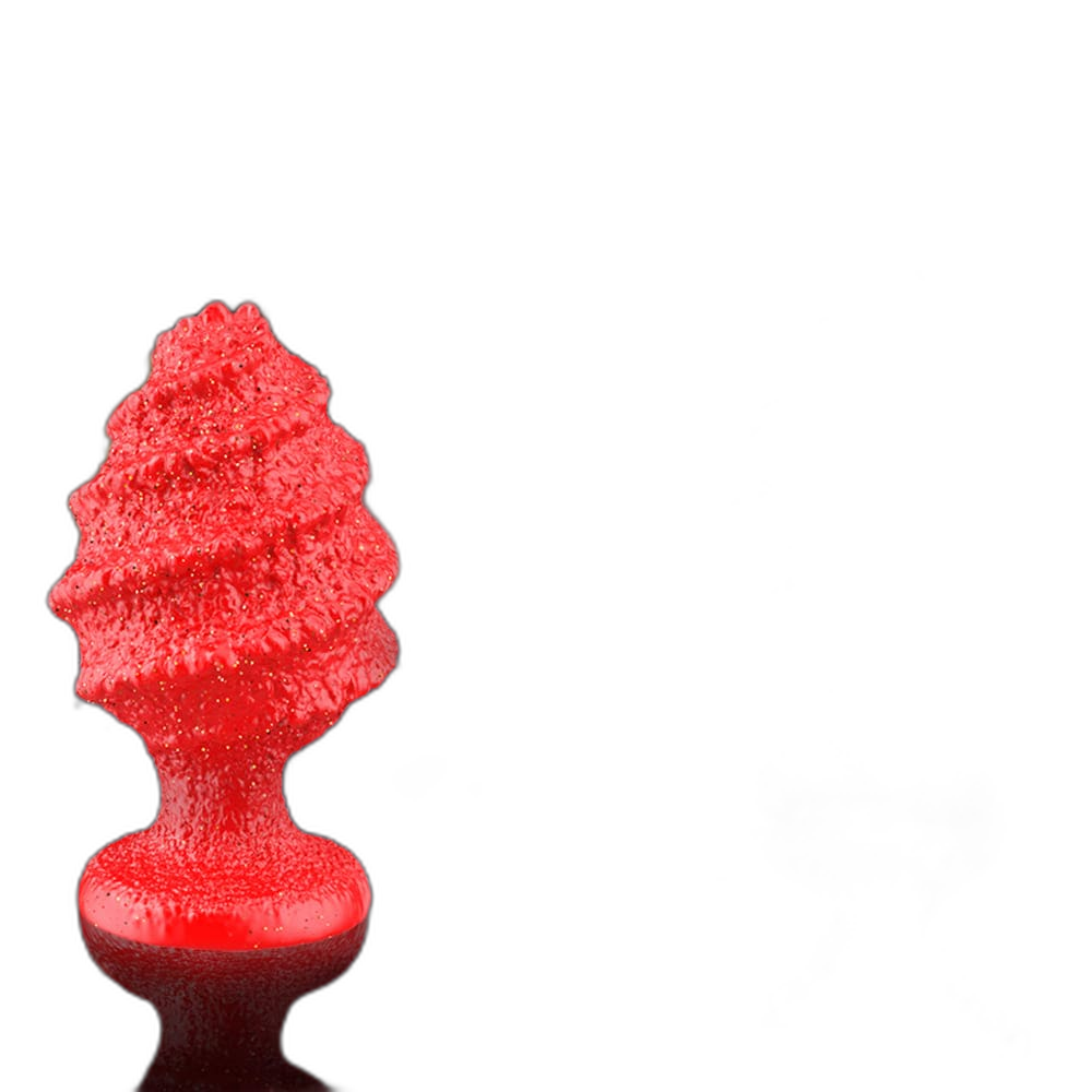 Snow Cone – Anal Toy – Textured Silicone Butt Plug