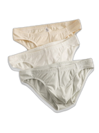 4 Pack Men's Organic Cotton Stretch Fit Workout Ready Briefs