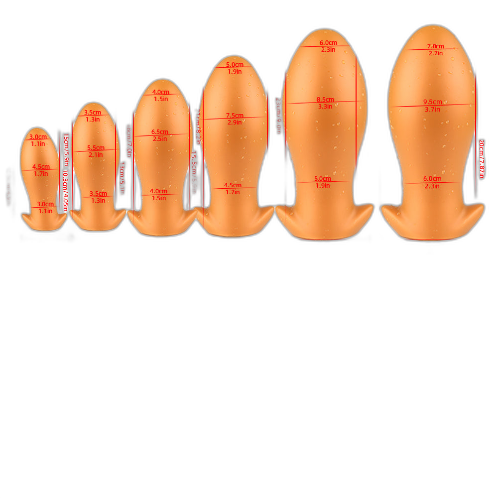 Jordan - Silicone Butt Plug - Anal Toy - Anal Trainers in Different Sizes