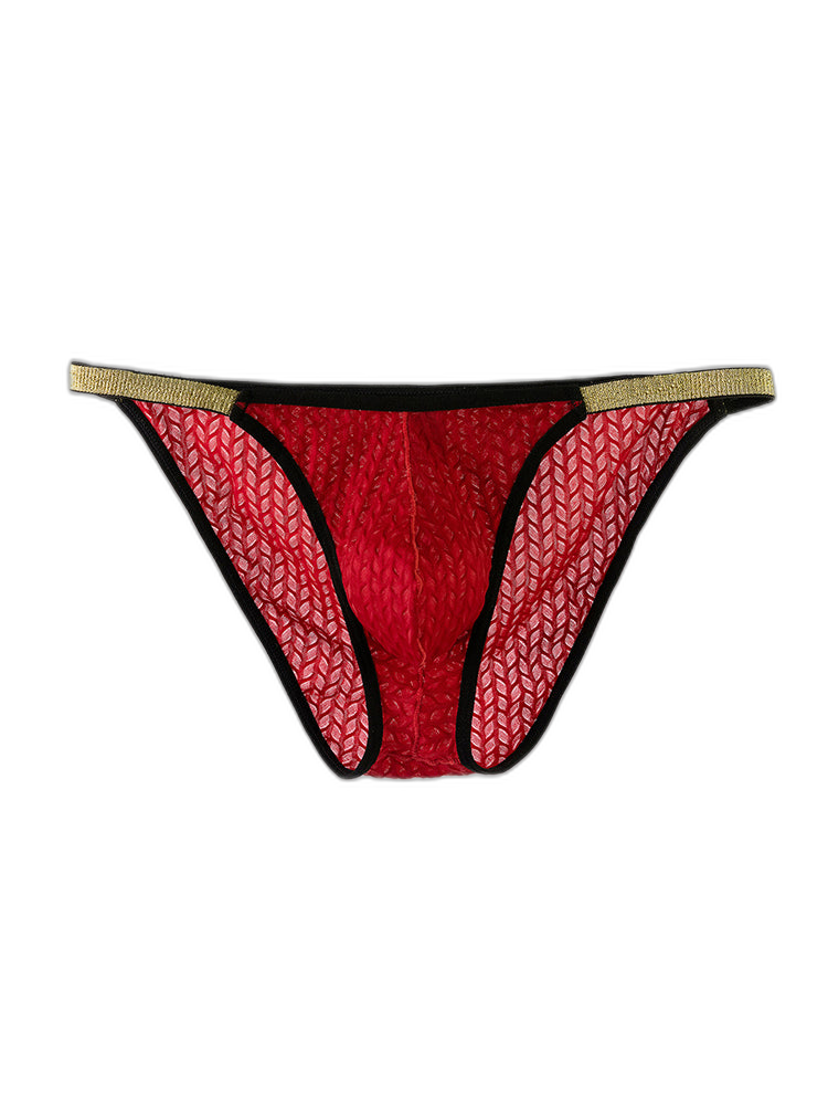 3 Pack Men's Sexy Low-Rise Hip-Lifting Briefs