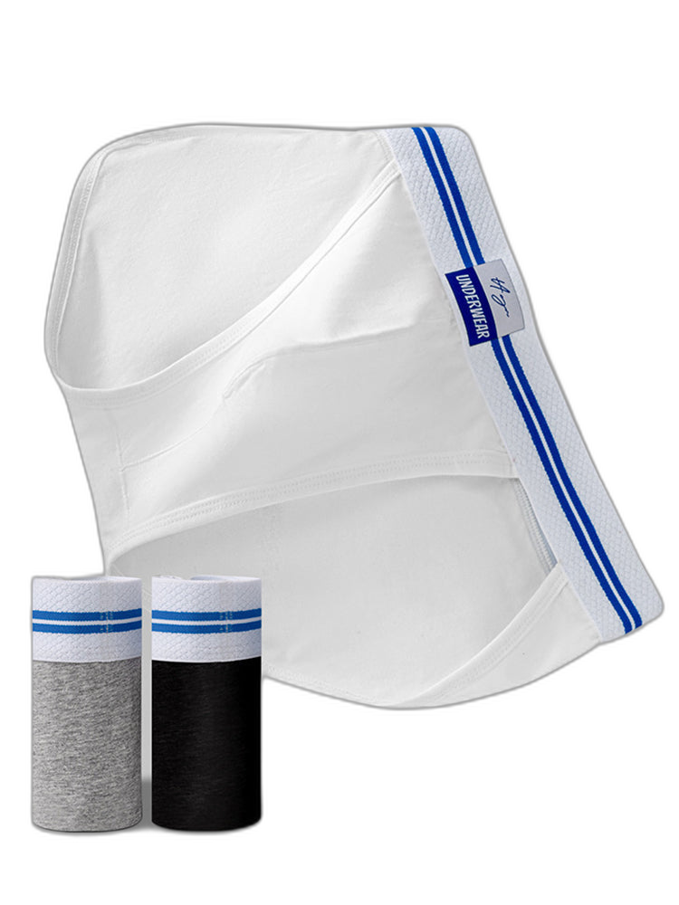3-pack Men's Sexy High-cut Breathable Briefs