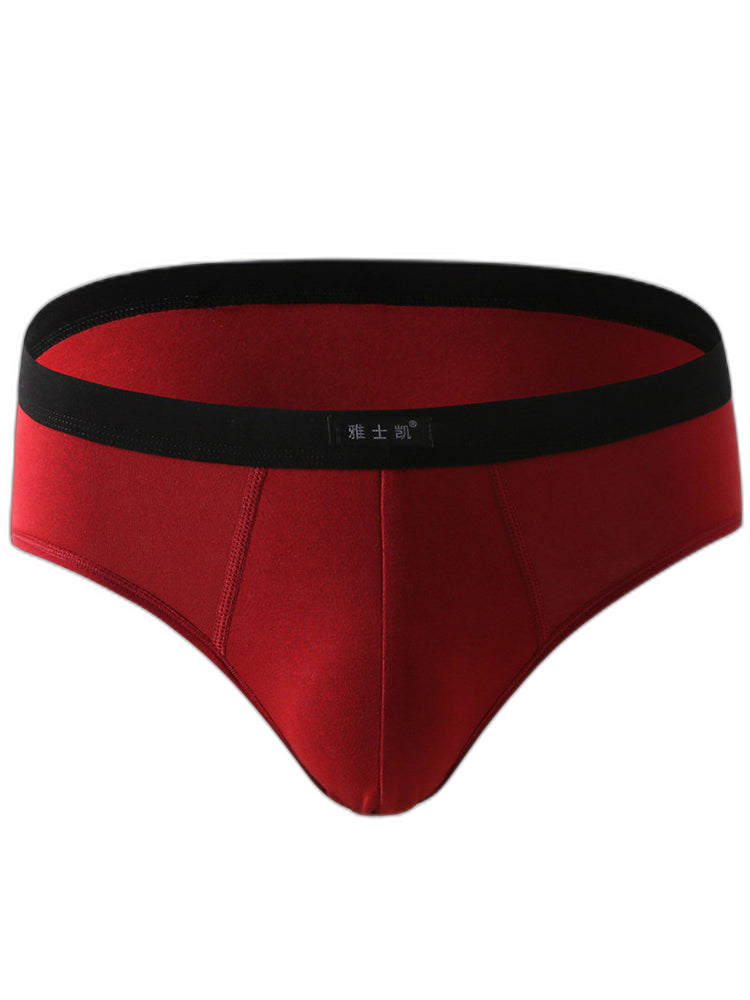 4 Pack Cotton Support U Convex Pouch Briefs
