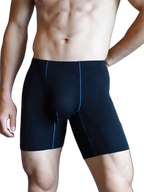 3 Pack Men's Anti-chafing Waffle Boxer Briefs