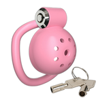 Nub Ultra-Light Chastity Cage with 5 Ring Sizes