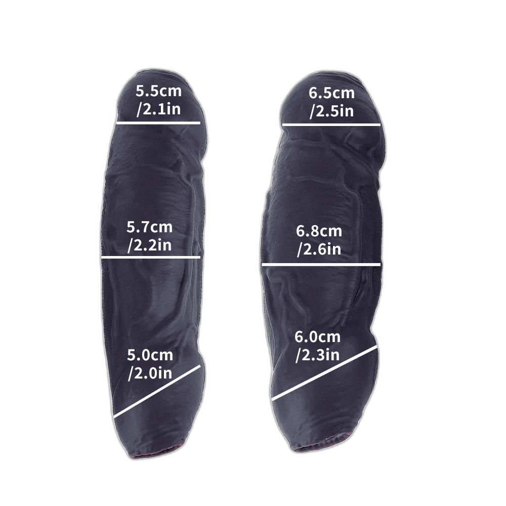 DuoPleasure – Dual-Ended Silicone Stroker & Dildo - Versatile Sex Toy