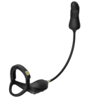 Command 3 in 1 Vibrating Cock and Ball Sling with Thrusting Butt Plug