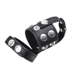 Leather Strap Chastity Cage