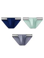 3 Pack Men’s Breathable Ice-Touch Athletic Briefs