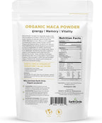 Earth Circle Organics Gelbes Maca-Wurzelpulver – Natürliches Superfood, Vegan, 227 g (2er-Pack)