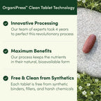EarthFirst Organic Women’s Multivitamin – 60 Count with Iron & B12
