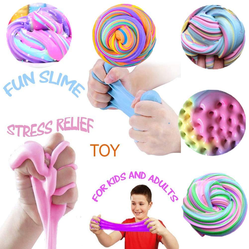 EASYCITY 41-Pack Mini Butter Slime Kit – Scented Slime Party Favors