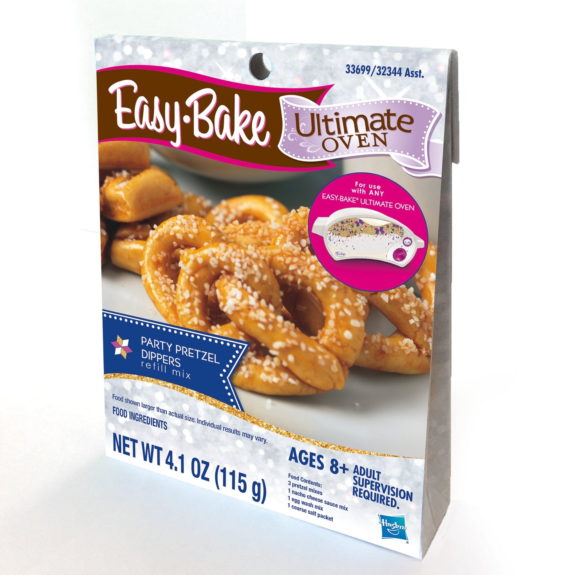 Easy Bake Ultimate Oven Party Pretzels Refill Pack – Refill Kit for Easy-Bake Oven