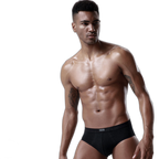 4 Pack Cotton Support U Convex Pouch Briefs