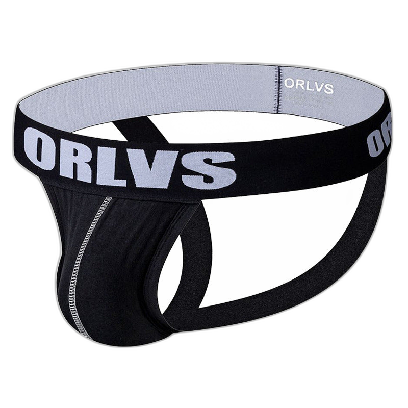 3 Pack Men's Underwear Jockstrap Athletic Support Pouch Briefs