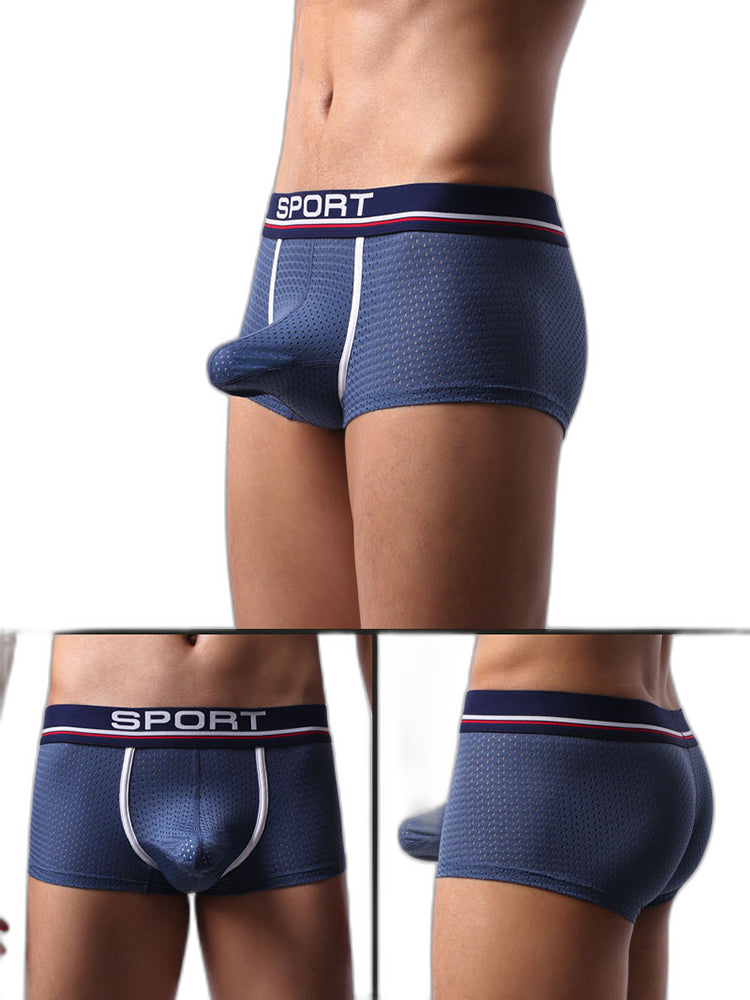 2 Pack Breathable Separate Pouch Boxer Briefs