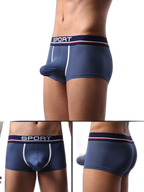 2 Pack Breathable Separate Pouch Boxer Briefs