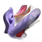 Aria - 3-in-1 Thrusting Dildo Vibrator - G-Spot, Clitoral & Anal Pleasure