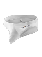 3 Packs of Men's Ice Silk Seamless Convex Pouch Briefs