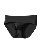 2 Pack Men's Ultra-Soft Fabric Stretch Fit Supportive Pouch Breathable Briefs