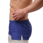 Casual Home Cotton Pouch Breathable Boxer Briefs for Men