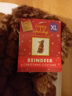 DOG FUN REINDEER OUTFIT (XL & L)