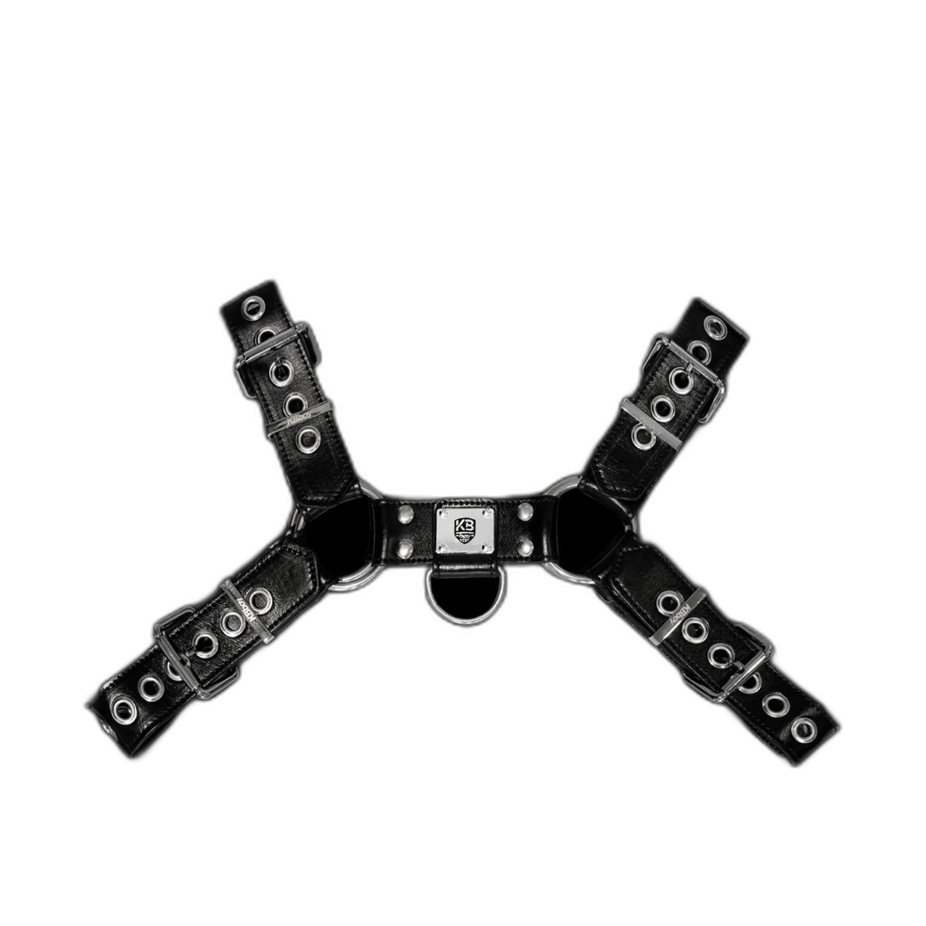 Tumbled Leather Bulldog Harness