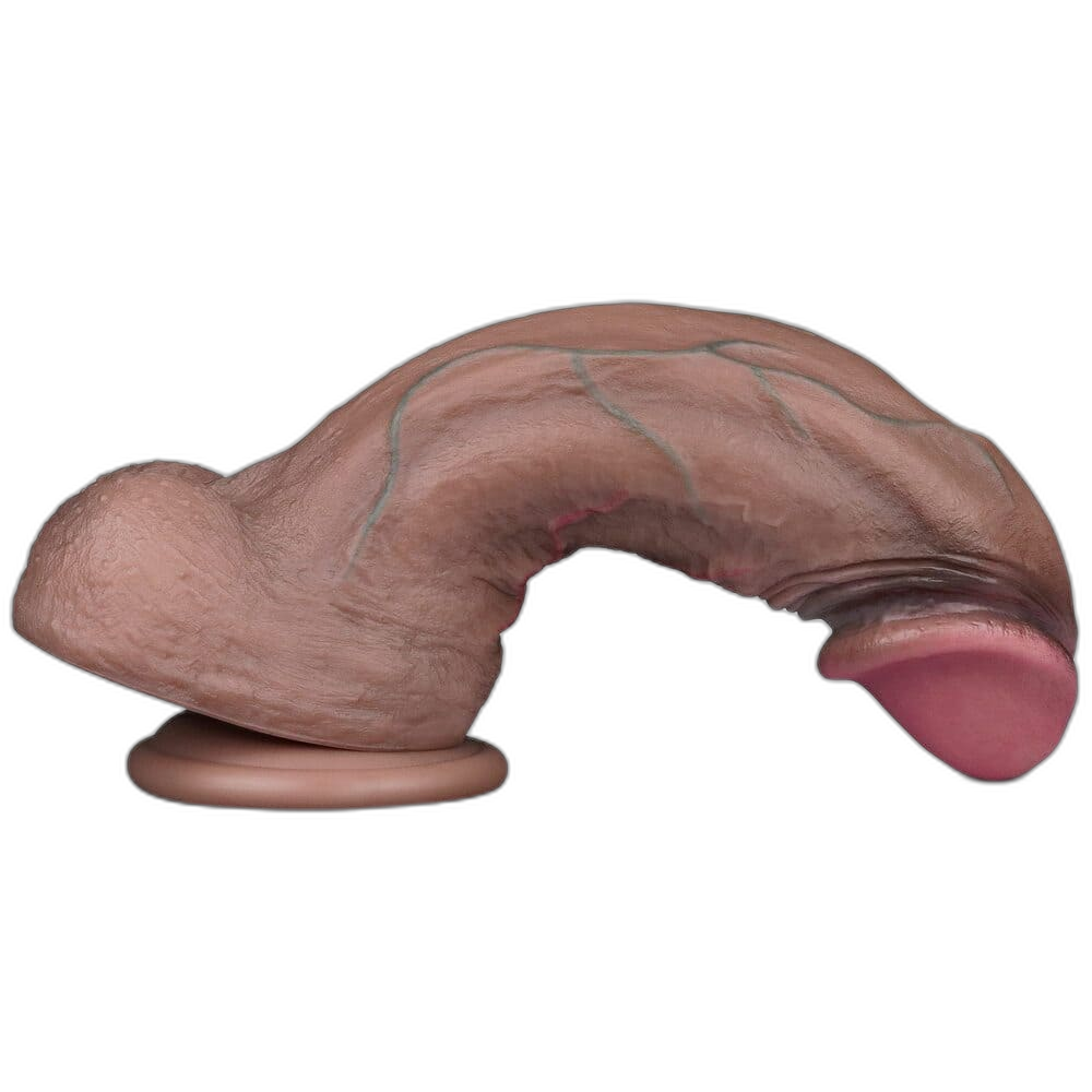 Zeus - 11 Inch Handmade Dual Density Dildo - Realistic Dildo