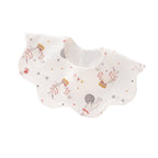 Pure Cotton Waterproof Baby Bib | Anti-Rash Drool Bib Newborn