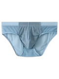 2 Pack Men’s Striped Separate Pouch Thin Briefs