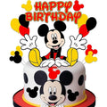 EBWHOLE Birthday Cake Toppers - Cute Mouse Decorations for Cakes & Cupcakes
