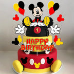 EBWHOLE Birthday Cake Toppers - Cute Mouse Decorations for Cakes & Cupcakes