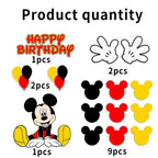 EBWHOLE Birthday Cake Toppers - Cute Mouse Decorations for Cakes & Cupcakes