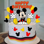 EBWHOLE Birthday Cake Toppers - Cute Mouse Decorations for Cakes & Cupcakes