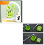 Premium Mini Transparent Wireless Earbuds - Bluetooth 5.3 ENC Noise Cancelling Headphones with Digital Display