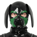 Furrjoi Silicone Beagle Hood Green