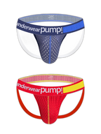 2 Pack Men's Sexy Hip-High Thongs