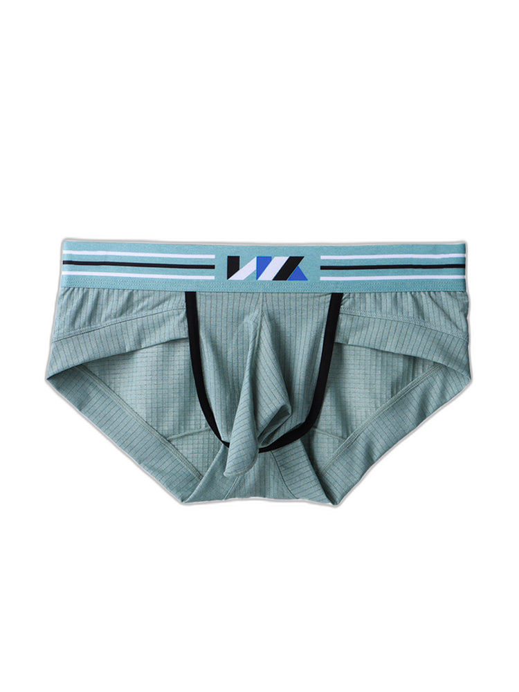2 Pack Soft Separated Pouch Mens Briefs