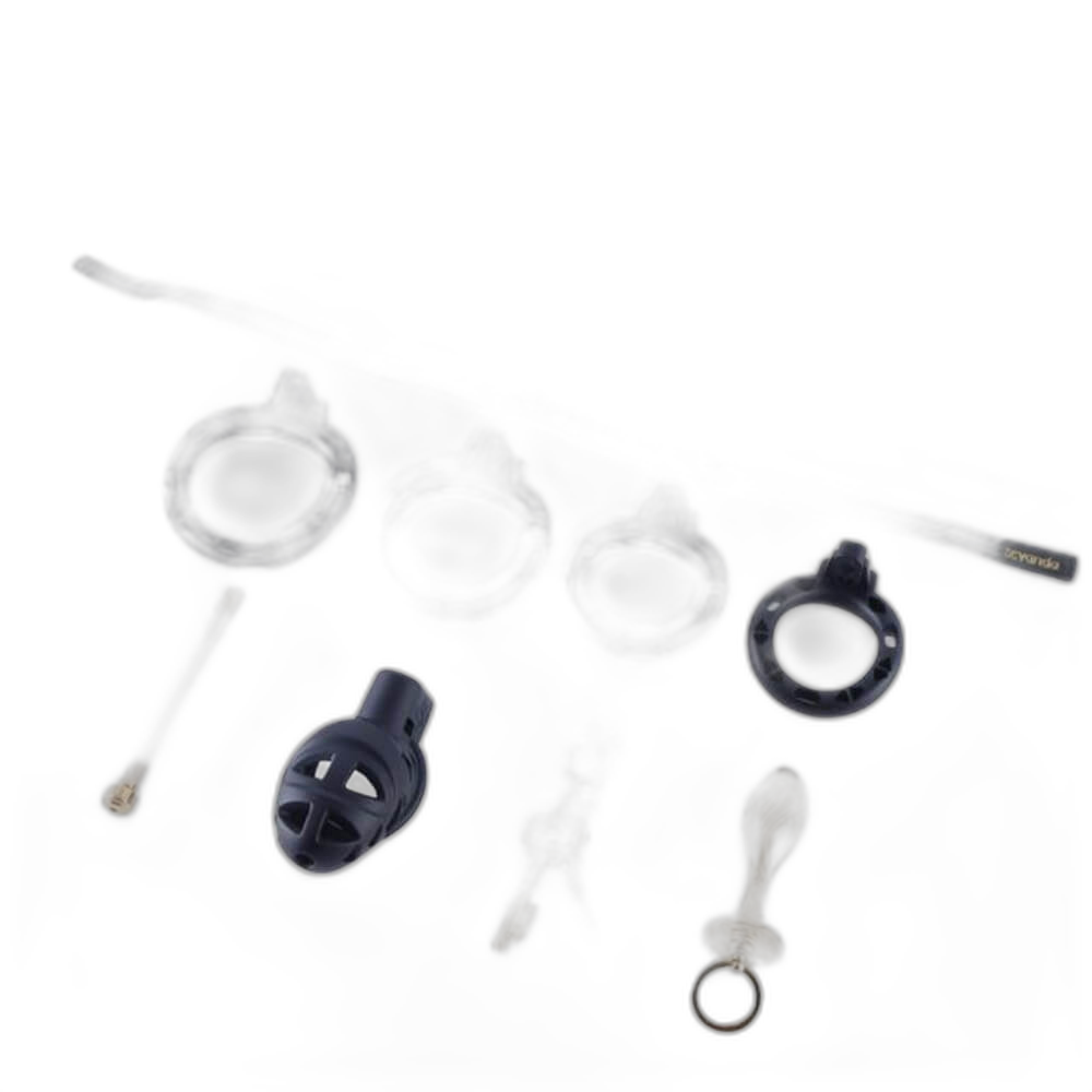 Rattlesnake - Chastity Cage with Butt Plug