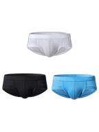 3 Pack Mens Contour Pouch Support Breathable Briefs