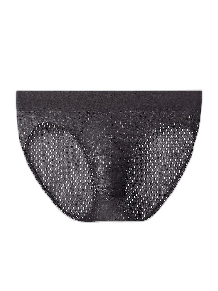 5 Pack Men’s Breathable Briefs In Mesh