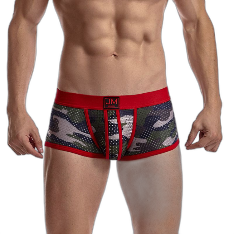 Jockmail Coloured Military Mesh Boxers (6 Pack)