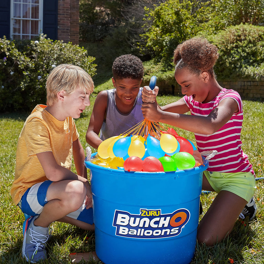 Bunch O Balloons Crazy Color by ZURU – 200+ Rapid-Filling Self-Sealing Water Balloons (6 Pack)
