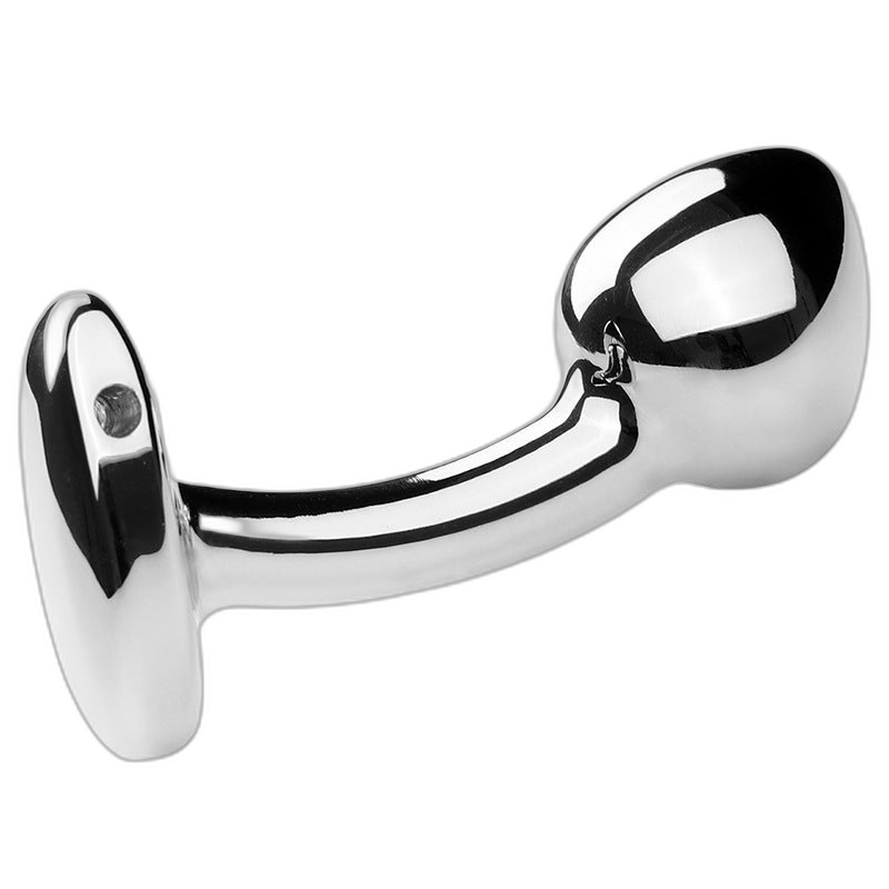 Metal Curved Butt Plug