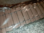 2 packs Mini Wood Fence BROWN Decorative